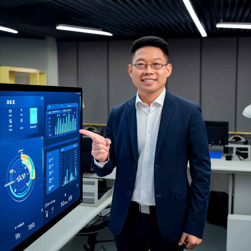 生产数字驾驶舱示意：上线后头两周逐日盯报工及时率、工单闭环率与数据质量指标